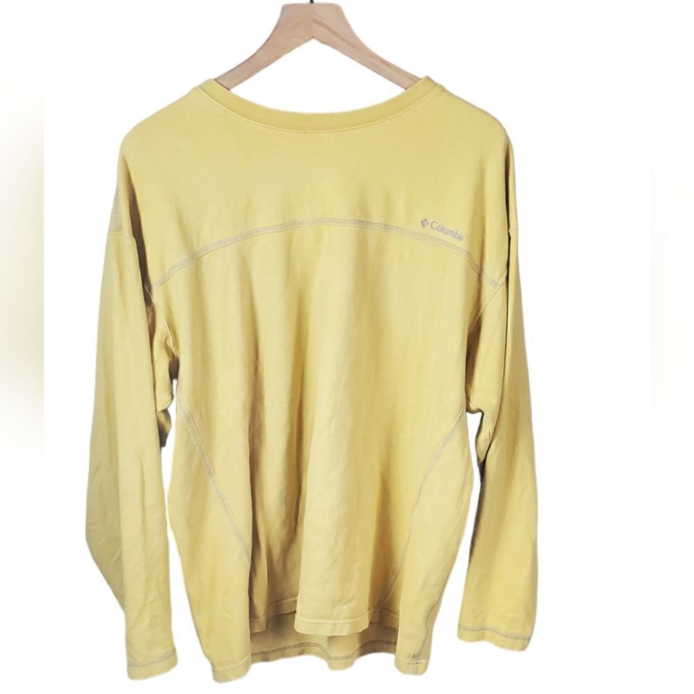 Columbia Mustard Lightweight Sweatshirt